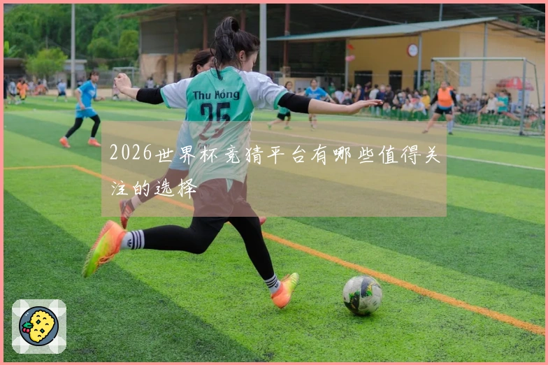 2026世界杯竞猜平台有哪些值得关注的选择